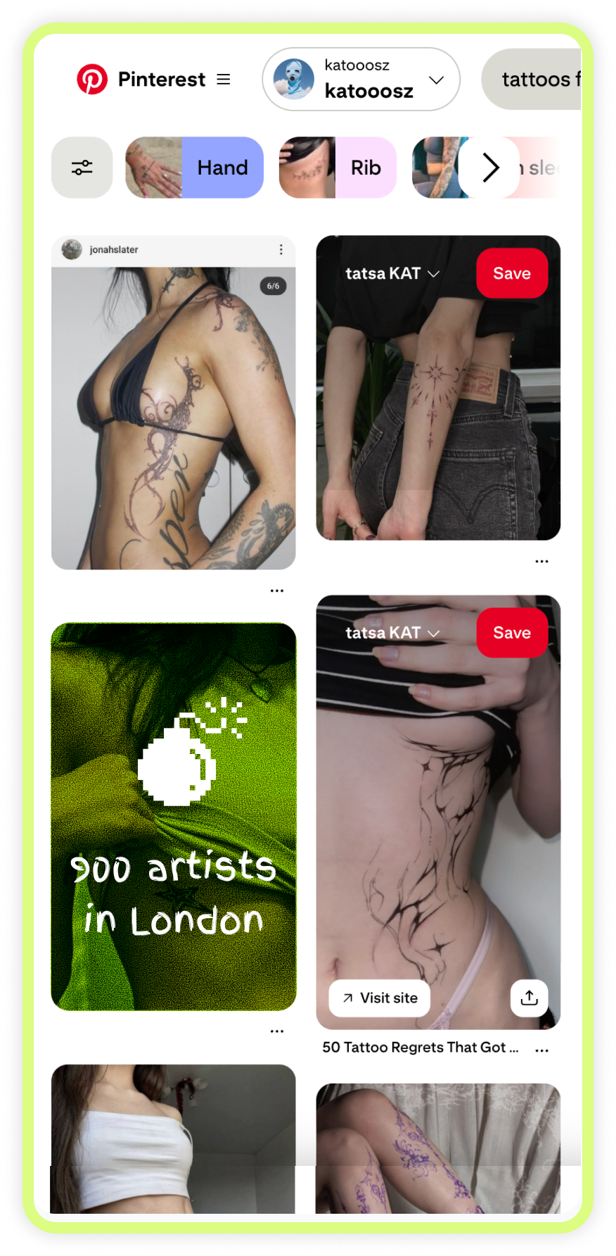 From Pinterest board to booking confirmation